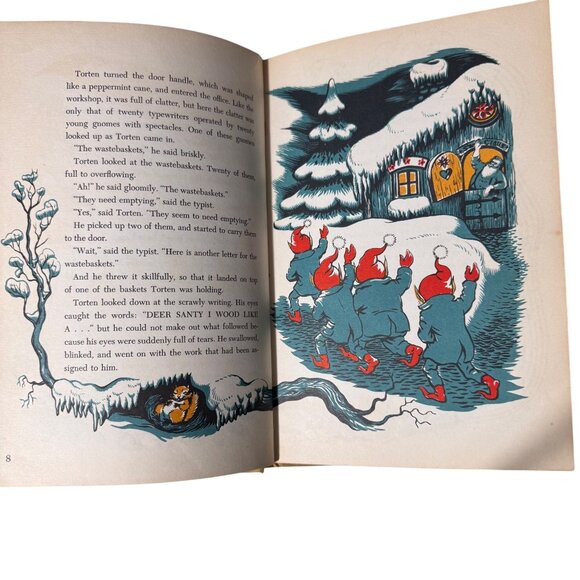 Torten's Christmas Secret Maurice Dolbier First Edition 1951 Illust Henneberger - Picture 9 of 16